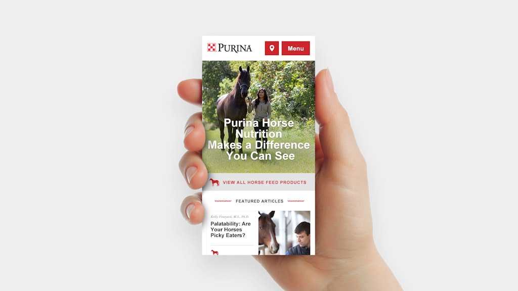 Purina Species Website Horse Mobile 2048X1152